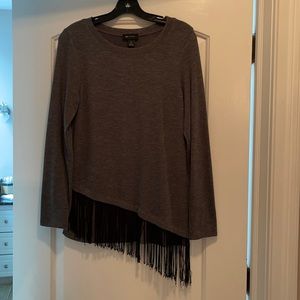 AB Studio Dark Grey Jersey Knit